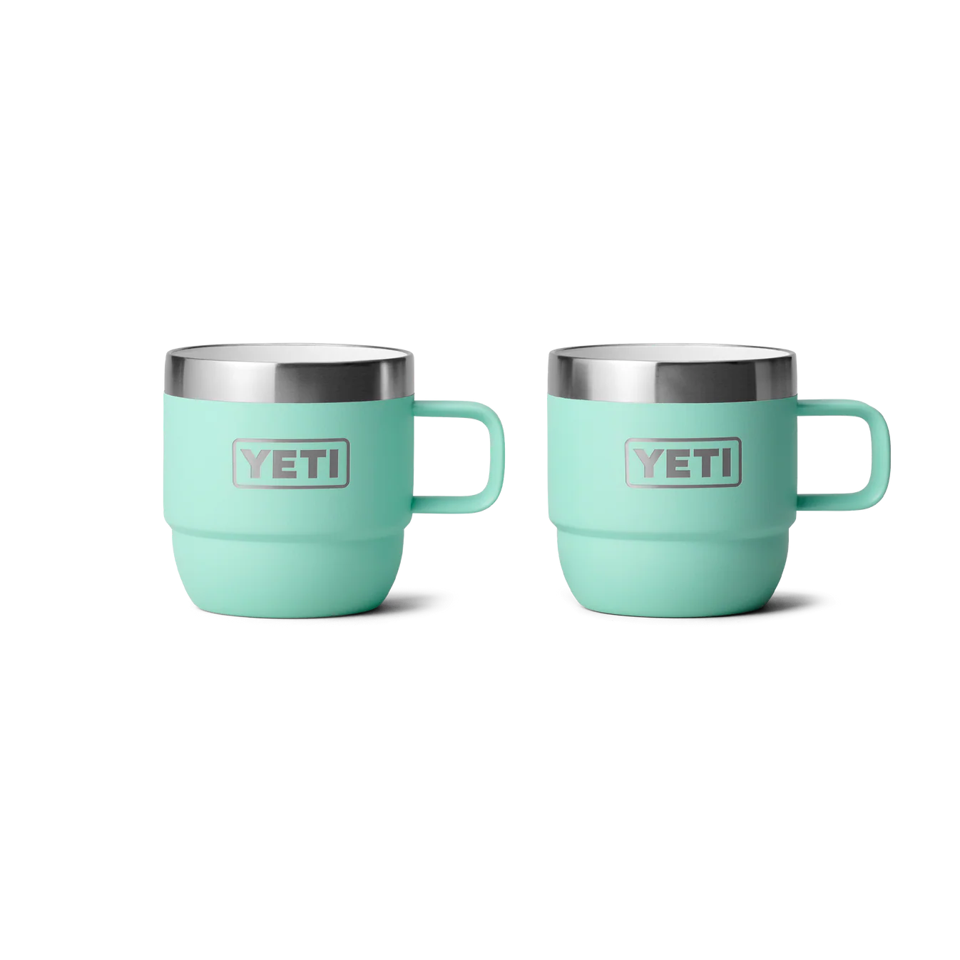 6 OZ STACKABLE MUGS (Con cobertura cerámica)