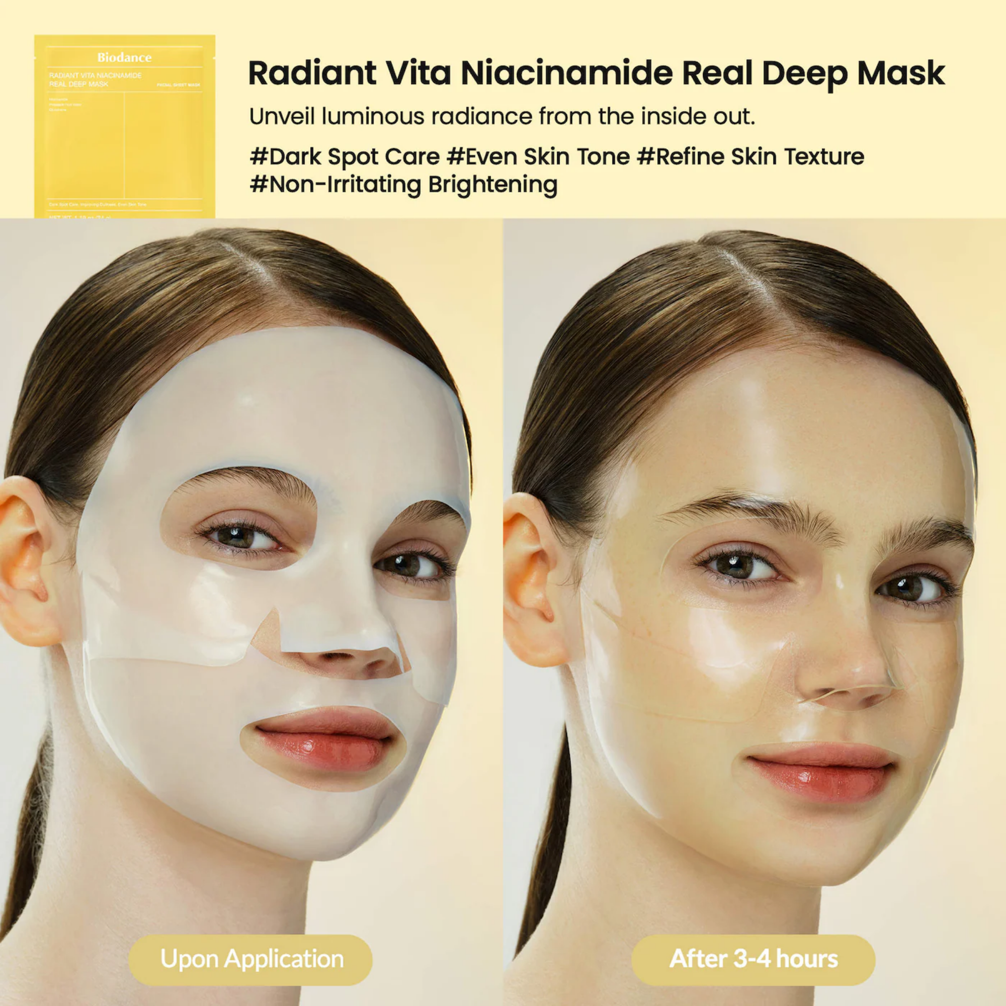 Biodance Real Deep Mask Gift Set – Set de 4 Mascarillas Hidrogel